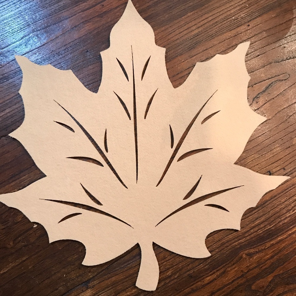🍁 Leaf Placemats